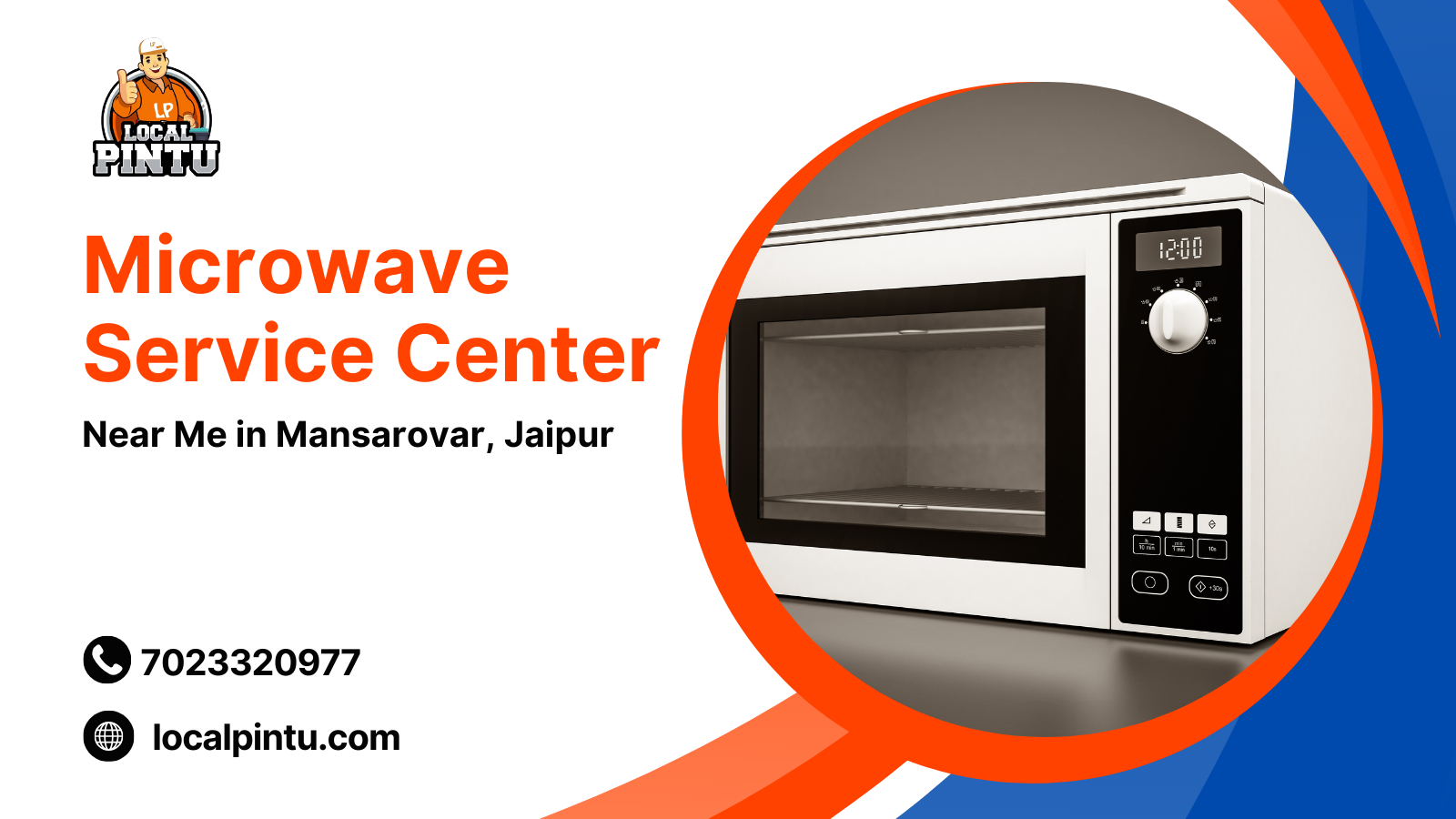 Microwave Service Center Near Me in Mansarovar