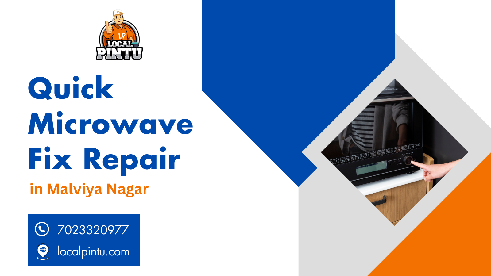 Quick Microwave Fix Repair in Malviya Nagar
