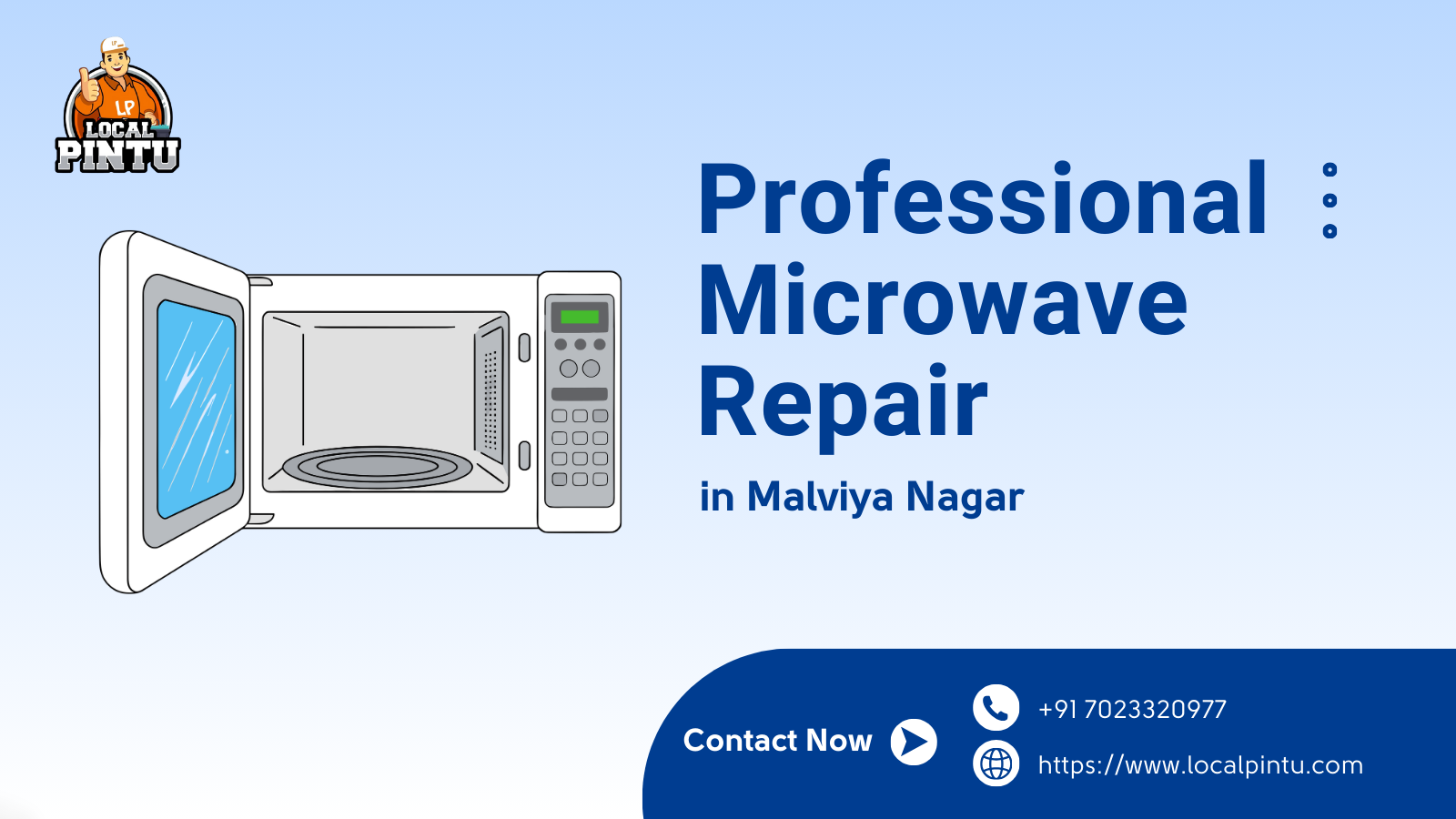 Professional Microwave Repair in Malviya Nagar