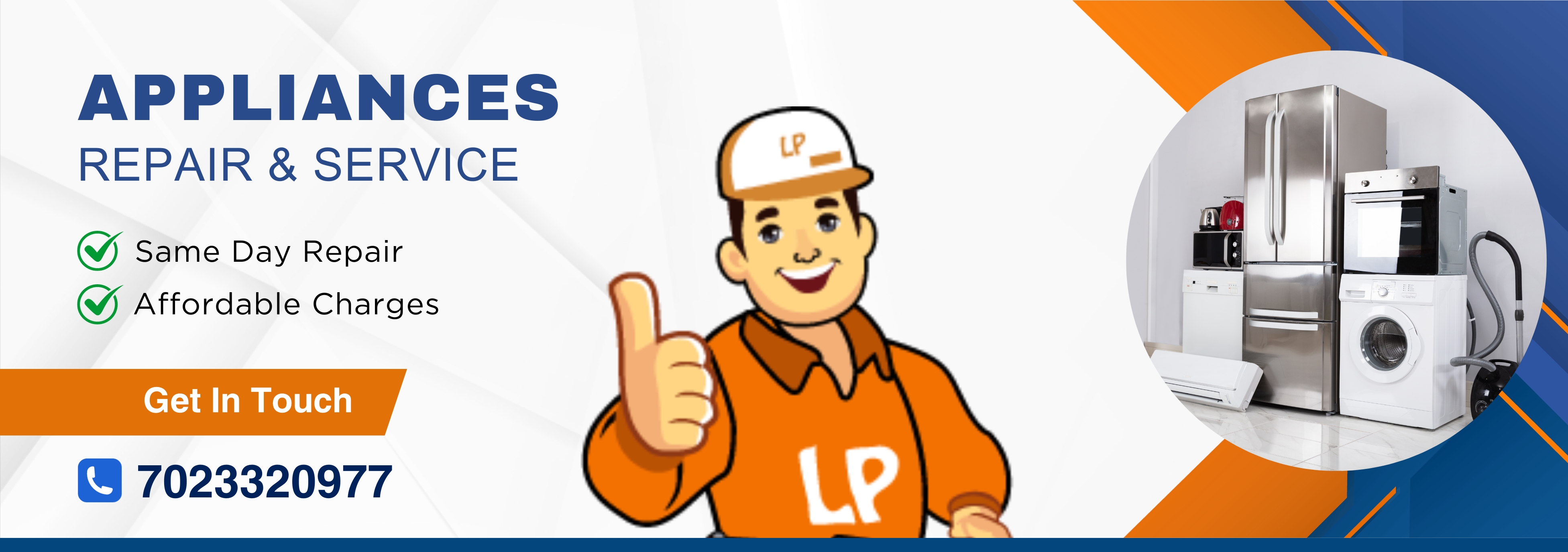 Illustration of a person in an orange uniform and cap holding a sign that says 